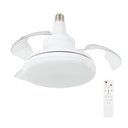 Ver imagem 1 de Ventilador de Teto Shopmix 17W 40cm 3 Pás 6 Velocidades Branco Pá Retrátil LED Bivolt