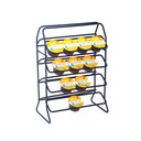 Ver imagem 1 de Porta Capsulas Due Lati Mod Tres Corações Preto Jomer 2427