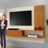 Painel para Tv até 55 Polegadas 100% MDF Málaga - 7