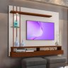 Painel Moderno Para Tv 55 Polegadas Off White Canela Carmolar - 1