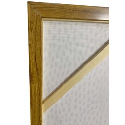 Quadro Decorativo Petalas Texturizadas Azul Tela&Quadro - 3