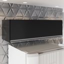 Ver imagem 2 de Armário Aéreo para Cozinha 80cm Flora M05 Preto - Inoviza