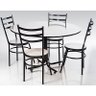 Mesa para lanchonete com 4 cadeiras Dimovesc 3677 - 1