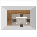 Ver imagem 6 de Conjunto Sala de Jantar Mesa Ortencia 120x80cm com 4 Cadeiras Riana Junco Aço Nobre Móveis