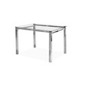 Ver imagem 4 de Conjunto Sala de Jantar Mesa Ortencia 120x80cm com 4 Cadeiras Riana Junco Aço Nobre Móveis