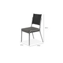 Ver imagem 5 de Conjunto Sala de Jantar Mesa Ortencia 120x80cm com 4 Cadeiras Riana Junco Aço Nobre Móveis