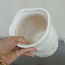 Ver imagem 3 de Vaso Decorativo Enfeite Casa Home&Co Cerâmica 20x15x15cm Marfim