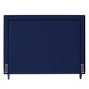 Ver imagem 1 de Cabeceira King Size Maísa 195cm C/ Frame Azul Escuro