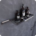 Ver imagem 1 de Suporte Porta Shampoo Para Banheiro Cromado Empire