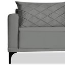 Ver imagem 7 de Sofa Living 3 Lugares Nori 220cm Veludo Deluxe 2938 Ezz 2938