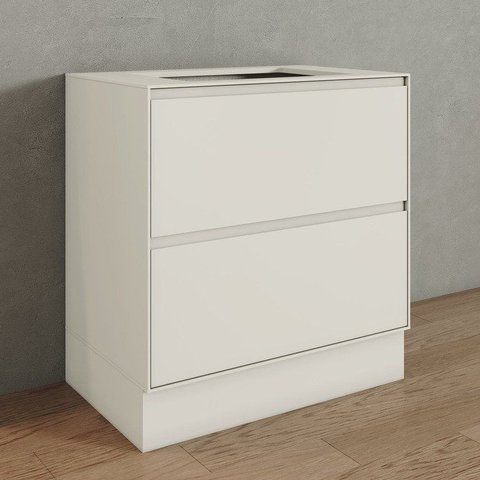 Balcão 80cm com Tampo 100% MDF 02 Gavetas Fineze