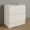 Ver imagem 1 de Balcão 80cm com Tampo 100% MDF 02 Gavetas Fineze