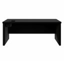 Ver imagem 6 de Mesa Executiva para Escritório Diretor com Caixa de Tomadas Porta Objetos 200cm Corporate Preto