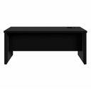 Ver imagem 5 de Mesa Executiva para Escritório Diretor com Caixa de Tomadas Porta Objetos 200cm Corporate Preto