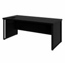 Ver imagem 2 de Mesa Executiva para Escritório Diretor com Caixa de Tomadas Porta Objetos 200cm Corporate Preto