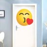 Adesivo de Parede Emoji Beijinho - 2
