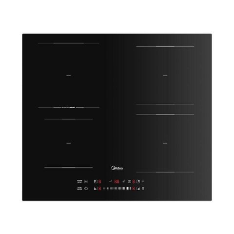 Cooktop de Indução E3 Even Pro Midea CFBE42 4 Bocas Vitrocerâmico Preto 220V