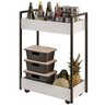 Fruteira Carrinho Multiuso Industrial 2 Prateleiras Manu M05 Branco - Inoviza - 1