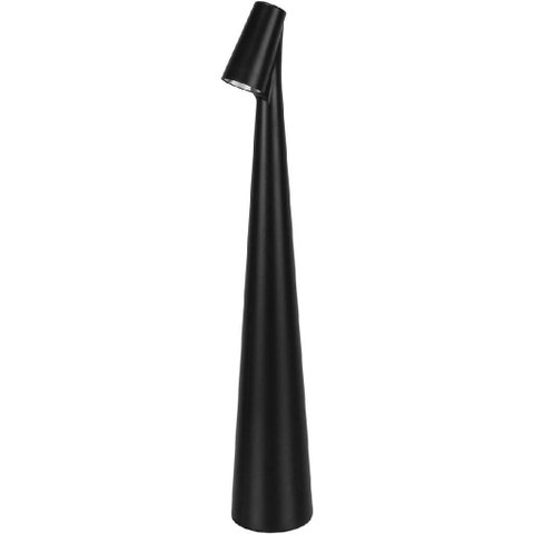 Luminária Decorativo Abajur de Led Mesa Home&co Usb Metal 35x5x5cm Preto