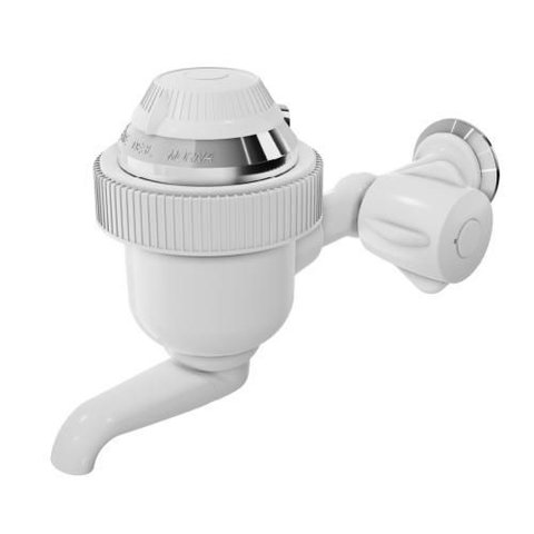 Torneira Eletrica Bica Baixa 220V Branca Sintex Cozinha Banh