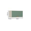 Ver imagem 2 de Armário Aéreo Porta Basculante Verde Bossa Nova Bertolini
