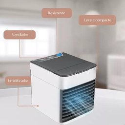 Mini Ar Condicionado e Umidificador: Portátil e Econômico - 4