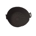 Ver imagem 1 de Tapete e Bandeja de Silicone para Fritadeira a Ar - Preto