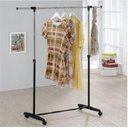 Ver imagem 6 de Arara Guarda Roupas com Sapateira Portatil Cabideiro Regulavel Cromado Varal com Rodinhas Completa