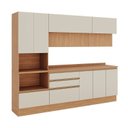 Ver imagem 3 de Cozinha Modulada 5 Peças com Armários, Balcões e Torre Quente Aroeira CabeCasa MadeiraOriginals