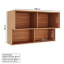 Ver mais imagens de Cozinha Modulada 5 Peças com Armários, Balcões e Torre Quente Aroeira CabeCasa MadeiraOriginals