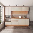 Ver imagem 2 de Cozinha Modulada 5 Peças com Armários, Balcões e Torre Quente Aroeira CabeCasa MadeiraOriginals