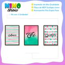 Ver imagem 3 de Kit 03 Placas Mdf Amor Fé Gratidão Quadros Decor 28,7x22 Ar4