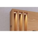 Ver imagem 3 de Rack com Painel para TV até 65 Polegadas com LED 2 Portas 3 Nichos Multimóveis Crcol-RCP026