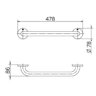 Barra de Apoio Reta 40 cm Inox Escovado Docol - 2
