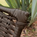 Ver imagem 3 de Kit 2 Espreguiçadeiras Catar com Regulagem e Mesa de Centro para Piscina, Área Externa - Marrom