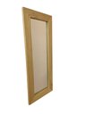 Ver imagem 1 de Espelho Grande Corpo Inteiro Moldura Madeira Pinus Decorativo 95x35cm