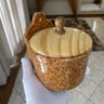 Saleiro Pedra Sol Louça De Mesa Com Tampa Sal Cozinha Mesa Posta - 5