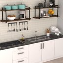 Ver imagem 4 de Nicho Industrial Decorativo para Cozinha 60cm Pm F.gnd