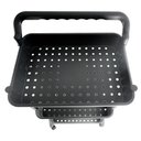 Ver imagem 3 de Carrinho Organizador Multiuso 3 Prateleiras com Rodas Cinza