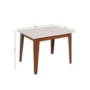 Ver imagem 3 de Mesa Retangular Sophia 110 Cm Mdf
