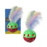 Brinquedo Gato Bola Guizo Pena Western Pet - 1