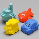 Ver imagem 3 de 4 Brinquedos Transportes Mordedor Macio Bebê Partir +3 Meses