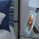 Ver imagem 6 de Porta-retratos Kit 3 Quadros Molduras Com vidro - Moldura Azul Claro