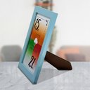 Ver mais imagens de Porta-retratos Kit 3 Quadros Molduras Com vidro - Moldura Azul Claro
