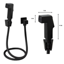 Ver imagem 7 de Kit Ducha Higienica Preta 4 Acabamento Registro + Descarga