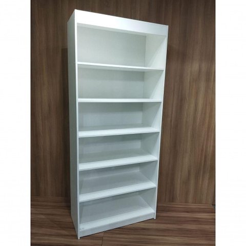 Armário Prateleira 2,08a X 0,89l X 0,41p Branco