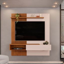 Painel para Tv Tito Griz e Carvalho Nobre - 1