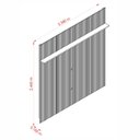 Ver imagem 2 de Painel Ripado New Guapore 238cm Eras 465 Madetec