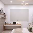 Ver imagem 4 de Cortina Persiana Rolo Blackout - Largura 0,80 x 1,20 Altura - Branco
