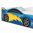 Ver imagem 3 de Cama Infantil Carro Flash Azul